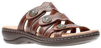 clarks womens leisa grace slide sandals