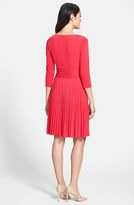 Thumbnail for your product : Eliza J Women's Pleated Jersey Fit & Flare Dress