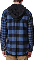 Thumbnail for your product : Modern Amusement Bison Hooded Long Sleeve Woven Shirt