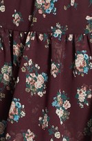 Thumbnail for your product : Lush Floral Print Tiered Skirt (Juniors)