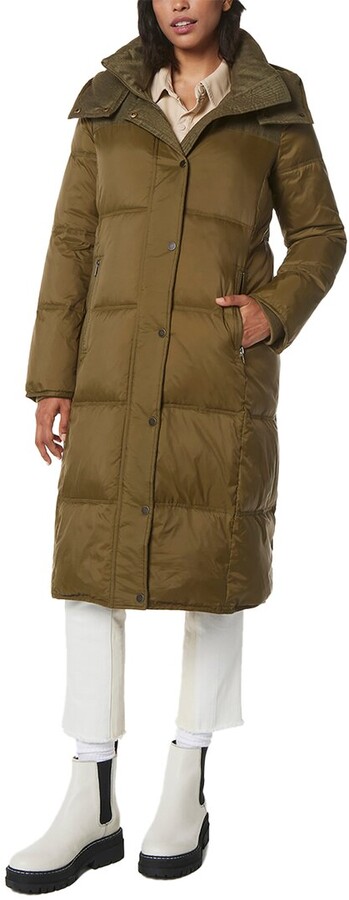 olive down coat