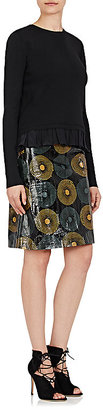 Nina Ricci Women's Eelskin Miniskirt