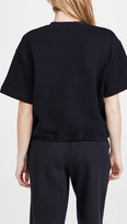 Thumbnail for your product : Vince Wide Sleeve Drawcord Tee