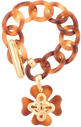 Charm & Chain 1995 Clover Charm Chain Bracelet