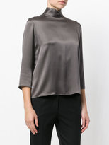 Thumbnail for your product : Vince high neck blouse