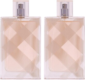 Burberry Women's 3.3Oz Brit Edt Pack Of 2
