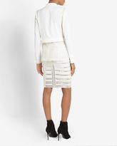 Thumbnail for your product : Derek Lam 10 Crosby Organza Panel Soft Crepe Blazer