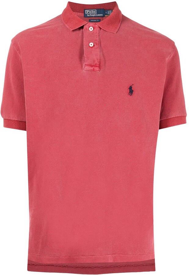 pink ralph lauren polo shirt