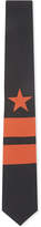 Thumbnail for your product : Givenchy Star & stripes cotton tie
