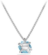 Thumbnail for your product : David Yurman Cable Wrap Pendant Necklace with Diamonds