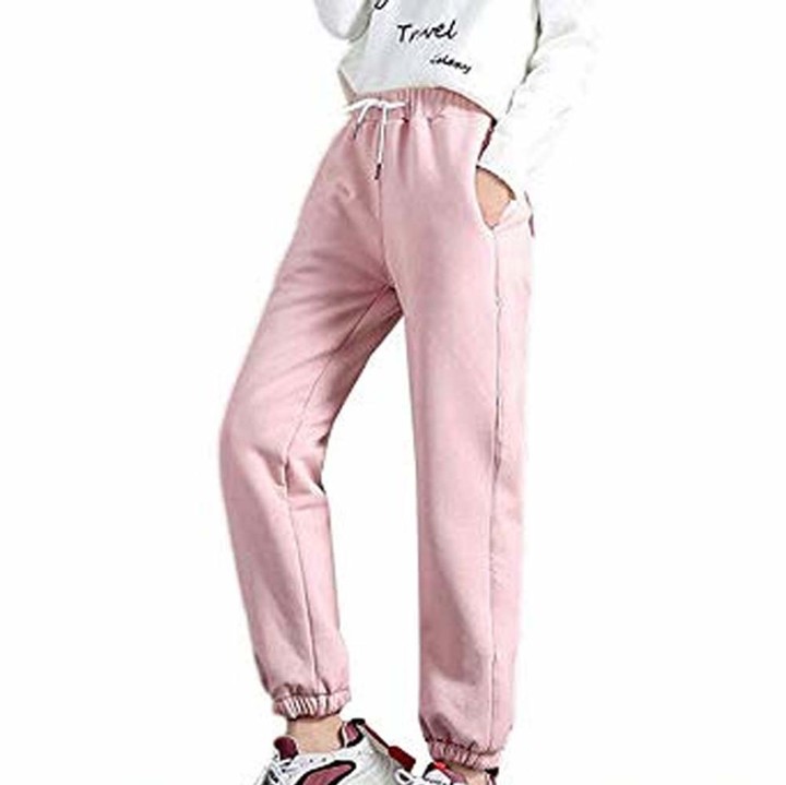 women's fleece lined jogging pants