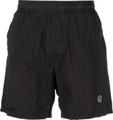Thumbnail for your product : Stone Island Logo-Patch Swim Shorts