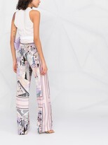 Thumbnail for your product : Forte Forte Wrap Tie-Waist Silk Top