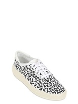 Thumbnail for your product : Saint Laurent Skate Leopard Printed Leather