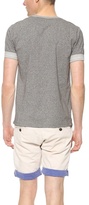 Thumbnail for your product : Scotch & Soda Denim Inspired Grandad Henley