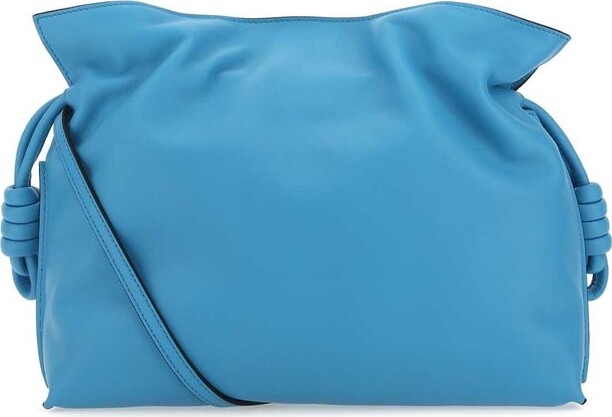 Loewe Flamenco Logo Detailed Drawstring Clutch Bag - ShopStyle