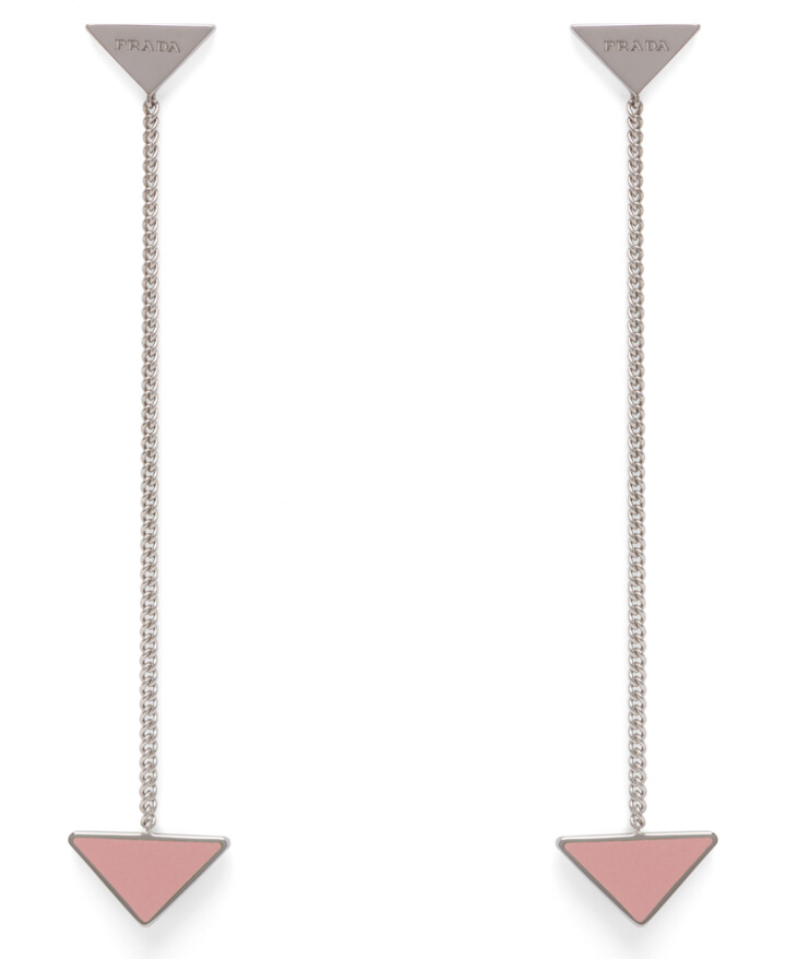 Prada Symbole Drop Earrings ShopStyle