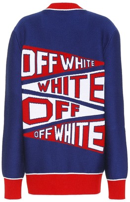 Off-White Wool-blend cardigan