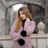 Thumbnail for your product : INKANTI - Killari Pink Coat In Baby Alpaca