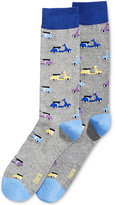 Thumbnail for your product : Bar III Men's Seamless Toe Patterned Scooters Dress Socks, Created for Macy's