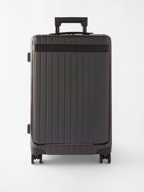 Carl Friedrik Carry-on Pro Leather-trimmed Suitcase - ShopStyle