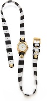 Thumbnail for your product : La Mer Striped Wrap Watch