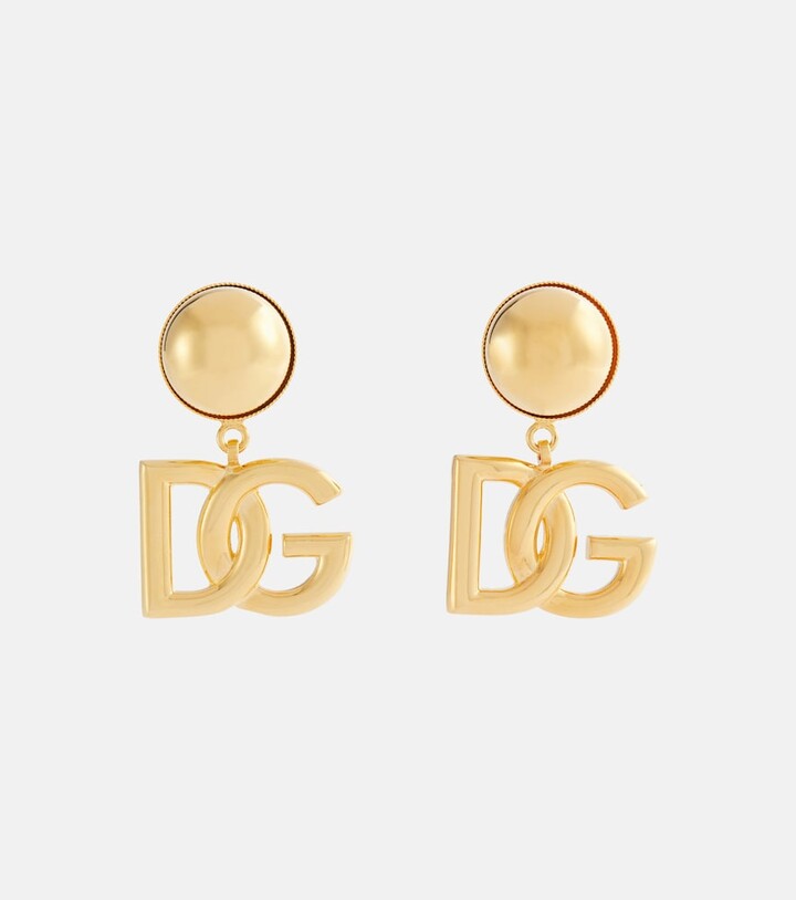 Dolce & Gabbana clip-on earrings - ShopStyle