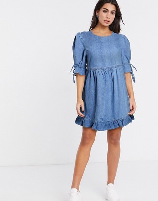 and other stories denim dress
