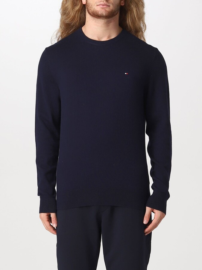 Tommy Hilfiger pima cotton and cashmere blend sweater - ShopStyle