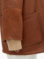 Thumbnail for your product : Raey Oversized Shearling Coat - Womens - Tan