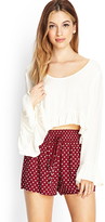 Thumbnail for your product : Forever 21 Polka Dot Woven Shorts