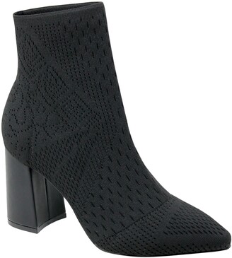charles by charles david duffy embossed croc design heeled ankle