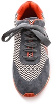 Thumbnail for your product : Tory Burch Delancey Printed Sneakers