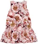 Thumbnail for your product : Molo Peonies Print Cotton Poplin Dress