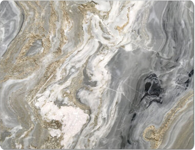 CounterArt Chop Chop Quartz 1 Pack Designer Flexible Cutting Mat 15 Inch By 11.5 Inch