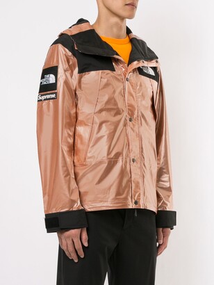 Supreme x The North Face metallic mountain jacket