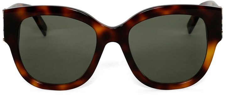 EARTH WOOD Karekare Cateye 49mm Polarized Sunglasses 