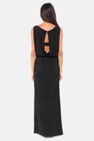 Thumbnail for your product : Rubber Ducky Here Comes the Glide Black Maxi Dress