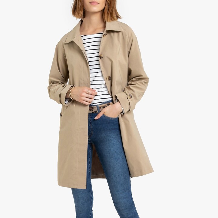 mid length trench coat
