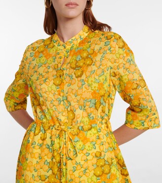 Tory Burch Floral cotton shirt dress