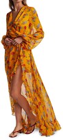 Thumbnail for your product : Caroline Constas Vivian Floral Ruffle High-Low Dress