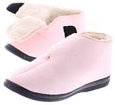 Thumbnail for your product : Gold Toe Womens Wide Adjustable Strap Orthopedic Wrap Slipper Bootie Memory Foam House Shoes 8W
