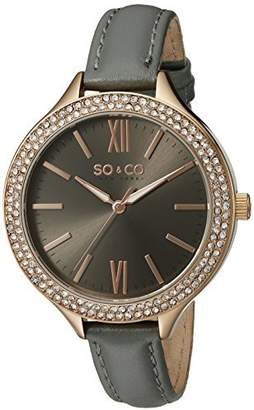Co SO & New York Women's 5089.3 SoHo Analog Display Quartz Watch