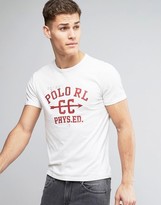Thumbnail for your product : Polo Ralph Lauren T-Shirt College Logo In Grey Marl