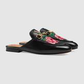 Thumbnail for your product : Gucci Princetown leather slipper