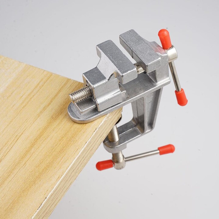 None Aluminum Mini Table Clamp Hobby Clamps DIY Mold Small Bench Vice Jeweler Craft Repair Tool Portable Work Bench Screw Vise