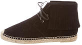 Thumbnail for your product : Saint Laurent Fringe-Accented Espadrille Booties