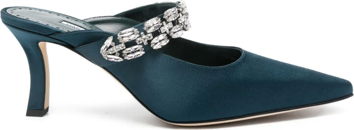 Blue Mid Heel Shoes ShopStyle UK