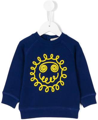 Stella McCartney Kids smiley sweatshirt