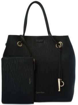 calvin klein gabrianna tote